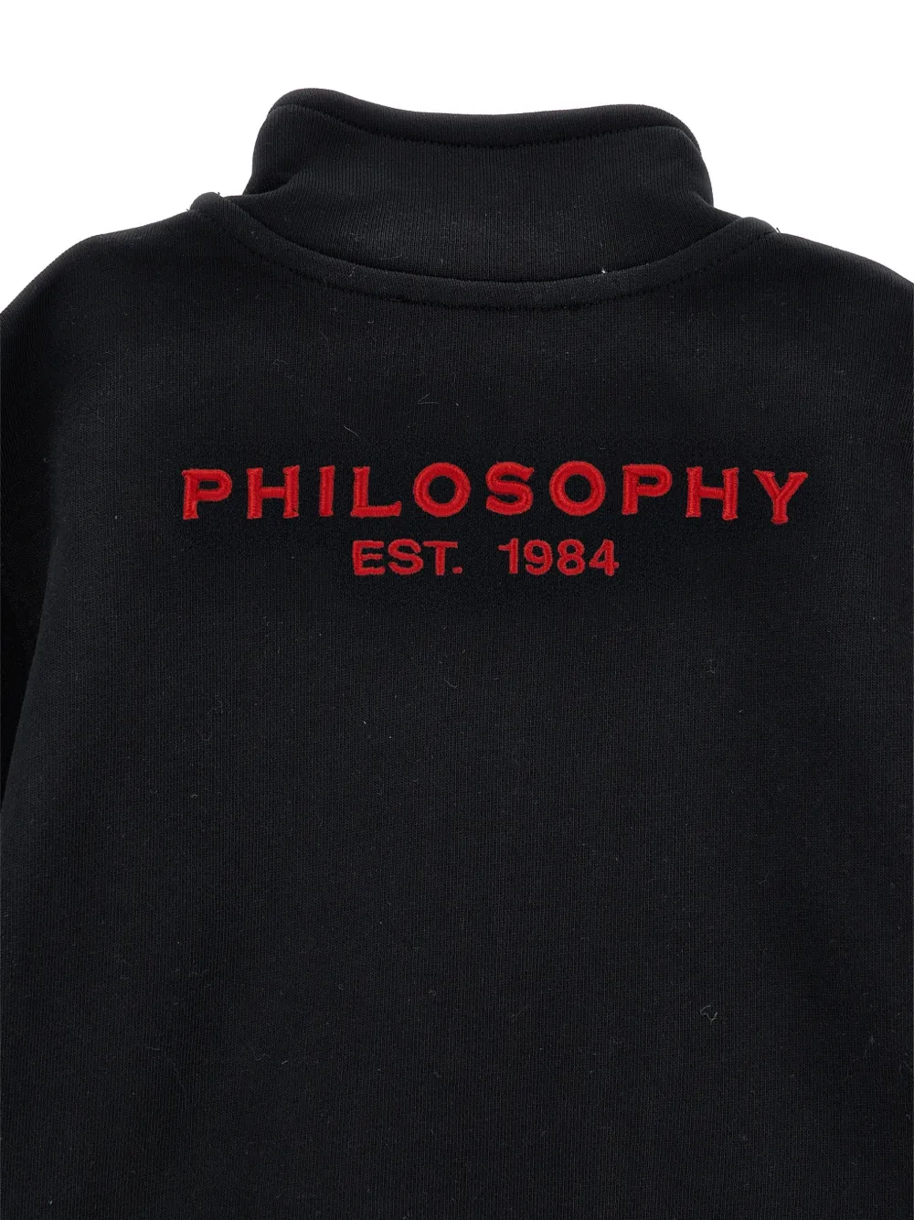 Philosophy Di Lorenzo Serafini Kids Trui met geborduurd logo Zwart