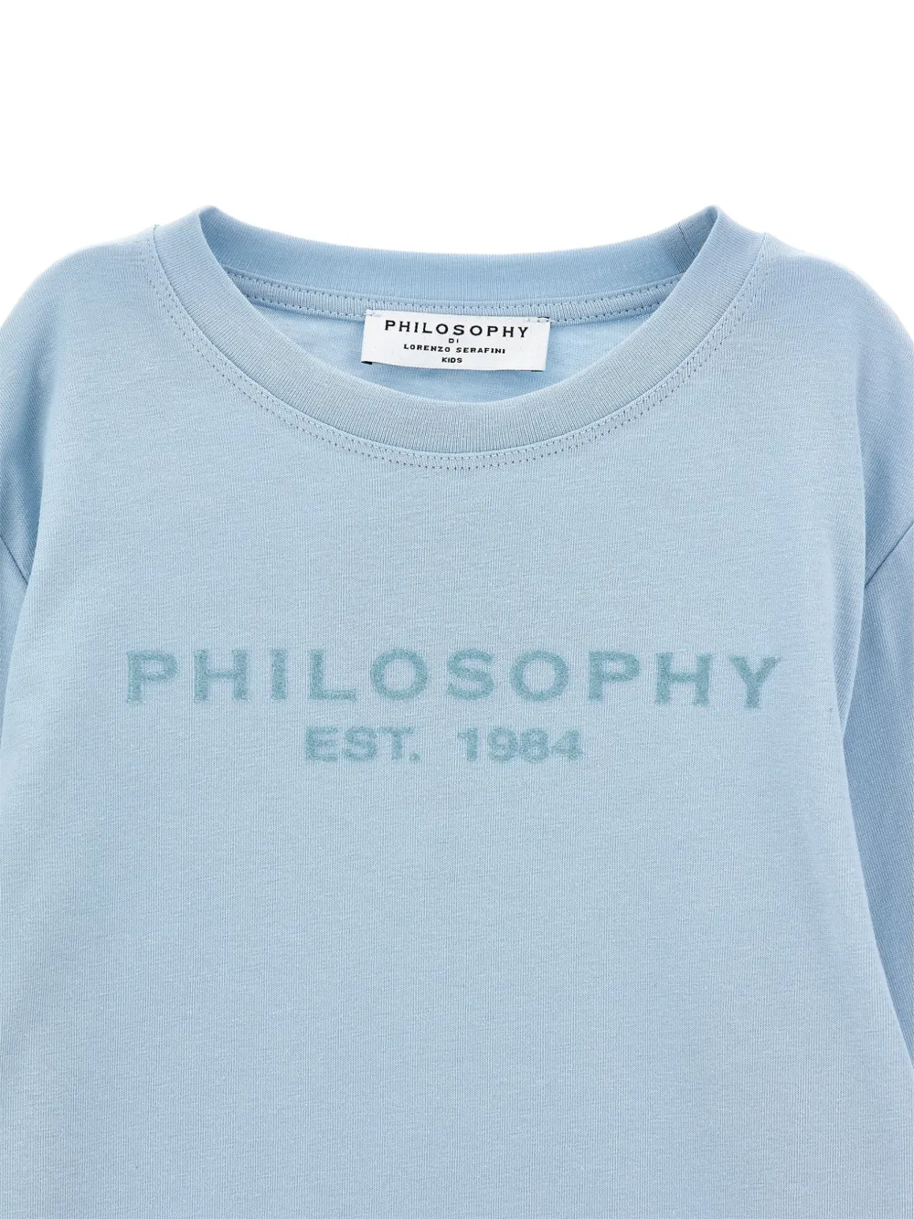Philosophy Di Lorenzo Serafini Kids Trui met logoprint Blauw