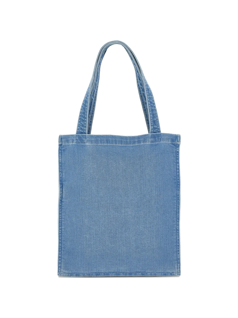 Philosophy Di Lorenzo Serafini Kids Spijkerstof schoudertas met geborduurd logo Blauw