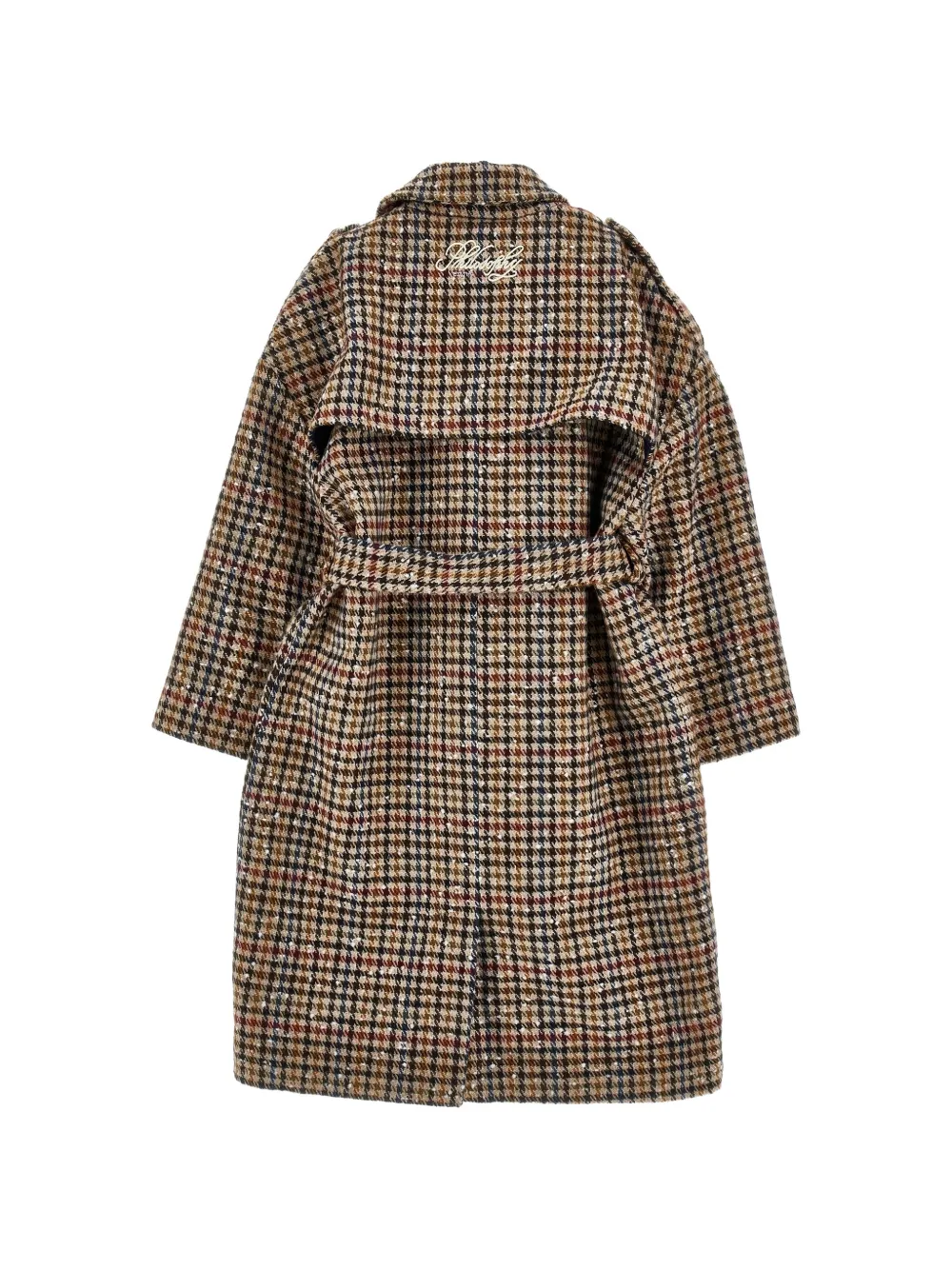 Philosophy Di Lorenzo Serafini Kids Geruite jas Beige