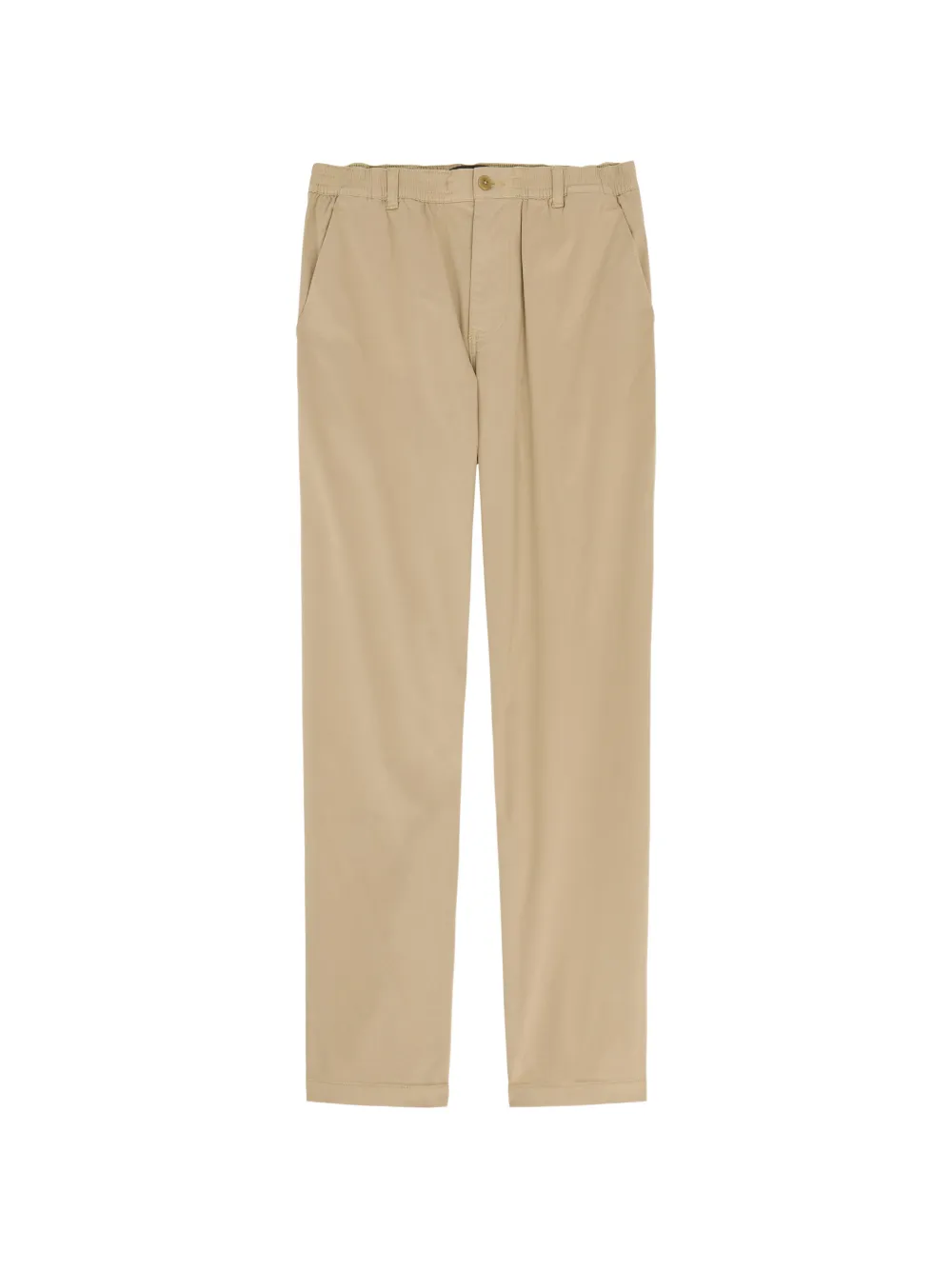 PAIGE Eberton elasticated-waistband pleated trousers - Toni neutri