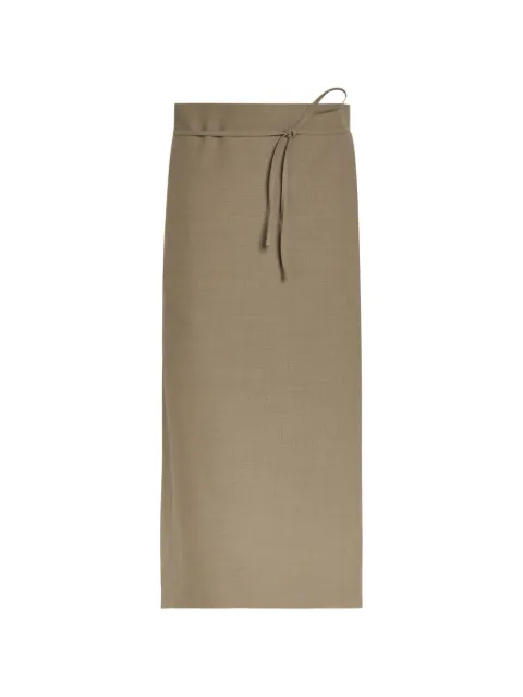 CALVIN KLEIN COLLECTION tie-fastening midi skirt