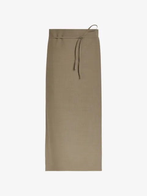 CALVIN KLEIN COLLECTION tie-fastening midi skirt