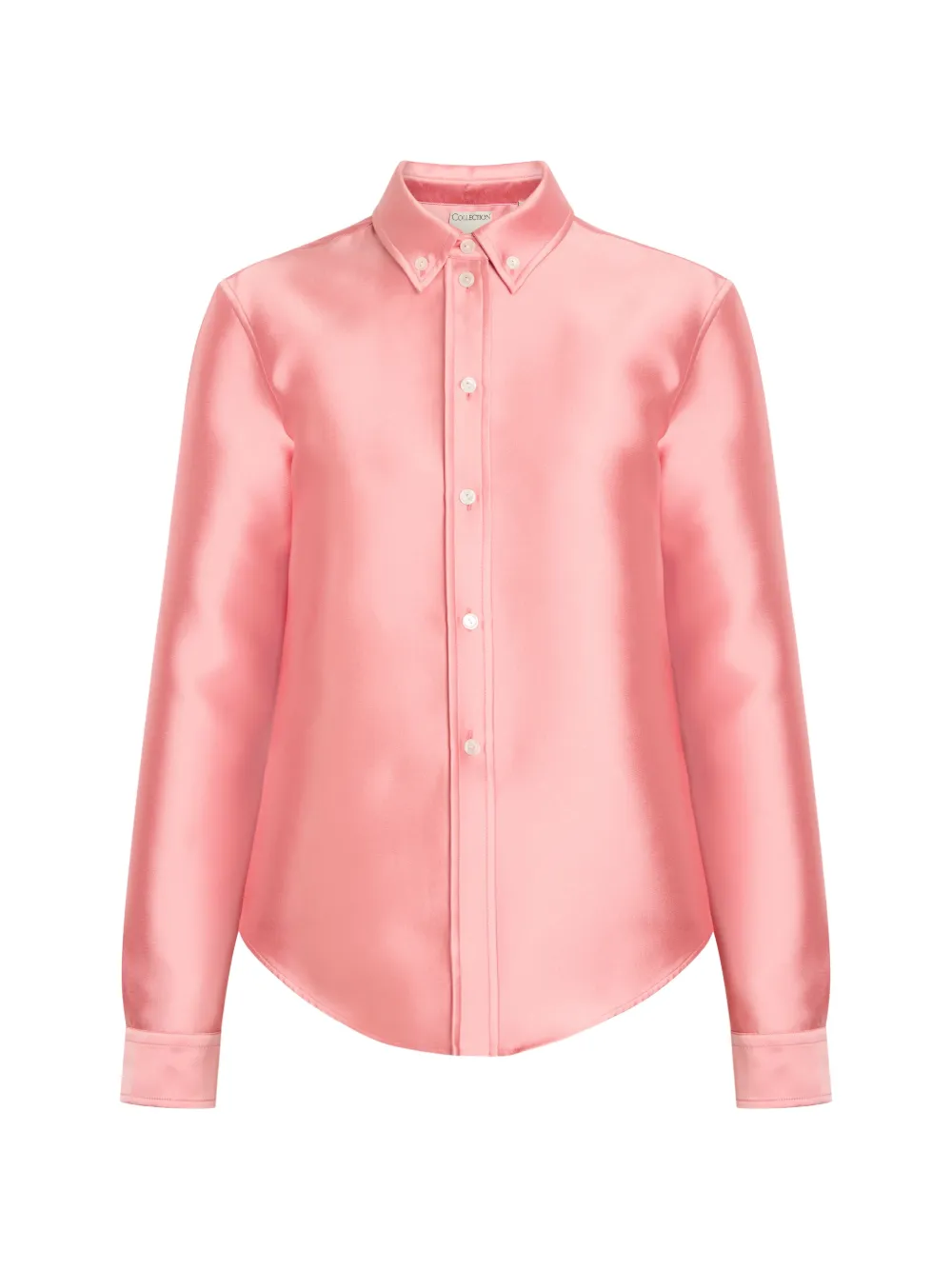 CALVIN KLEIN COLLECTION Sophie button-down satin shirt - Rosa