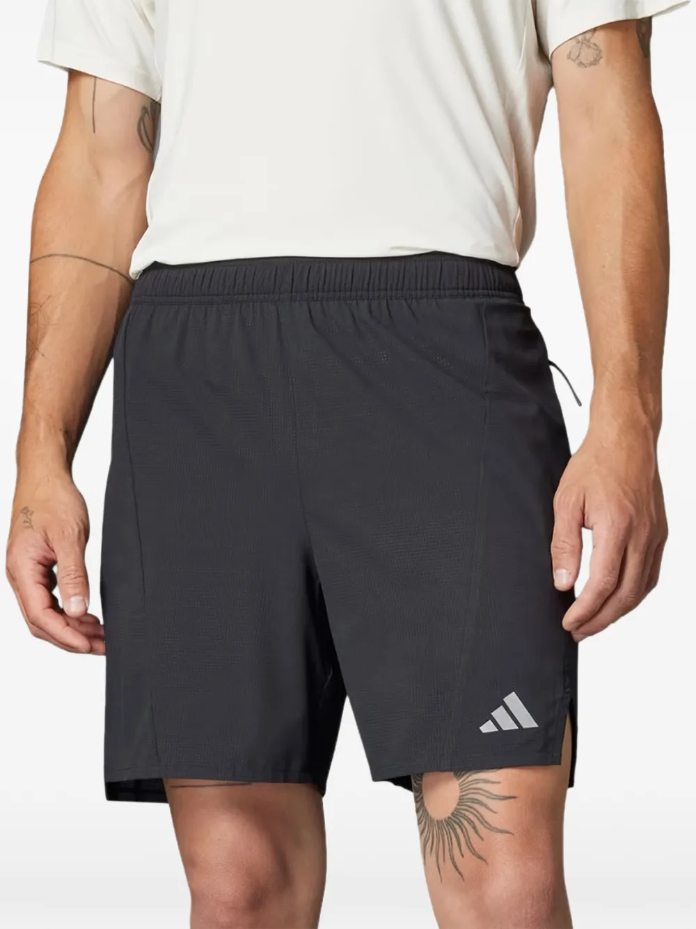 adidas HEAT.RDY shorts met elastische tailleband Zwart