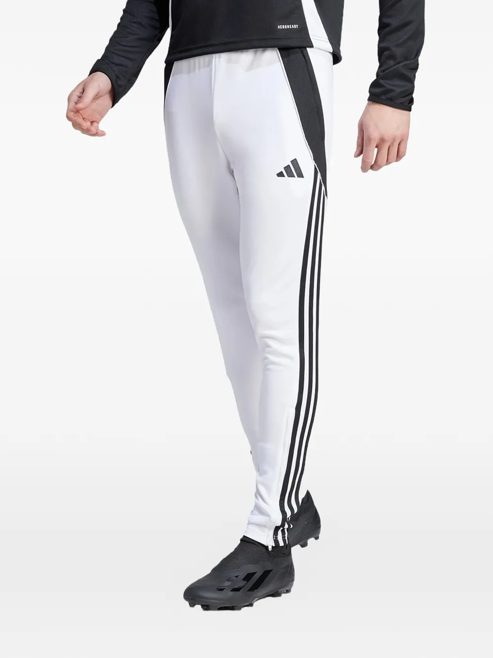 adidas Tiro 24 trainingsbroek met logoprint Wit