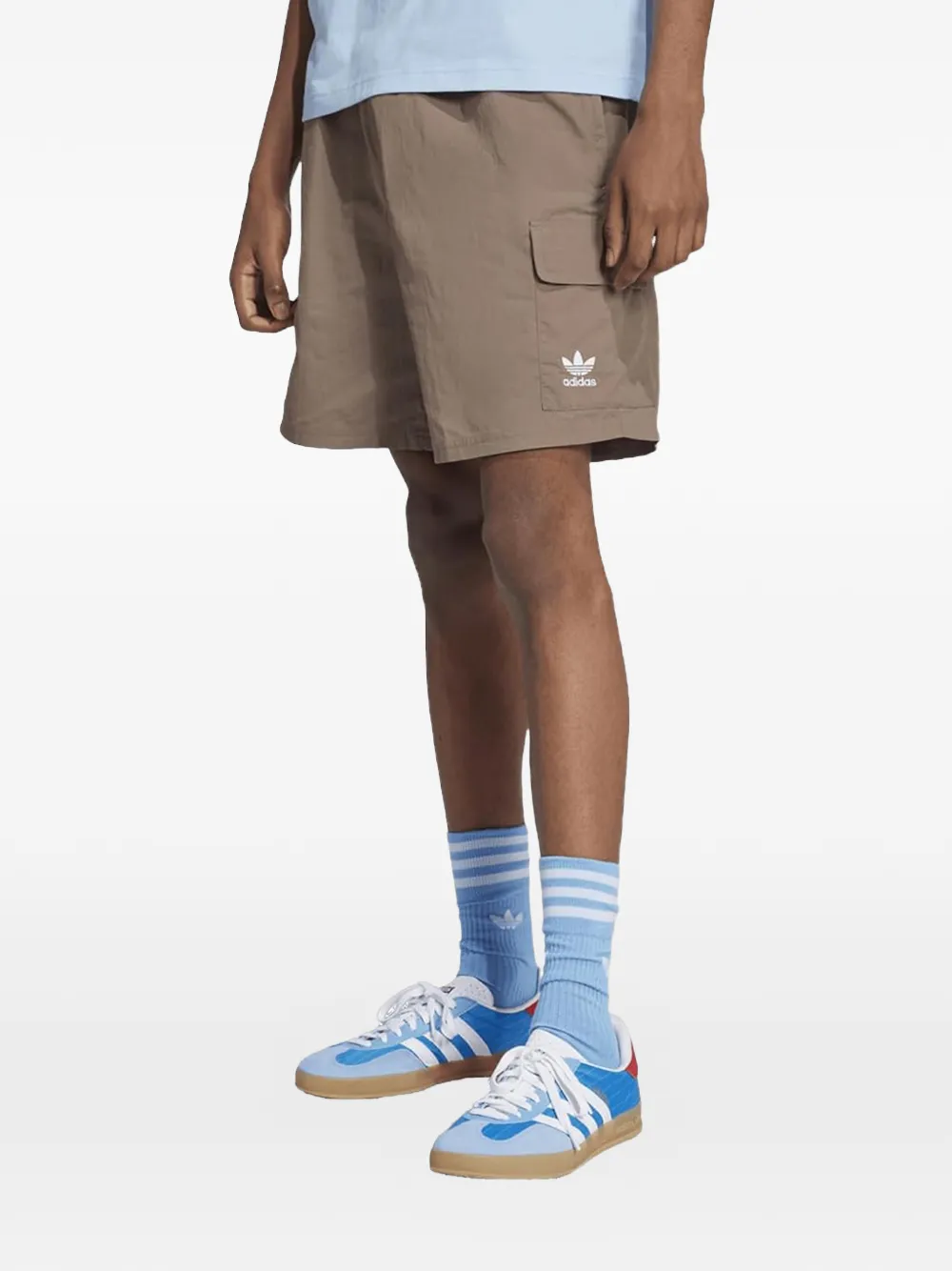 adidas Shorts met cargo zak Bruin