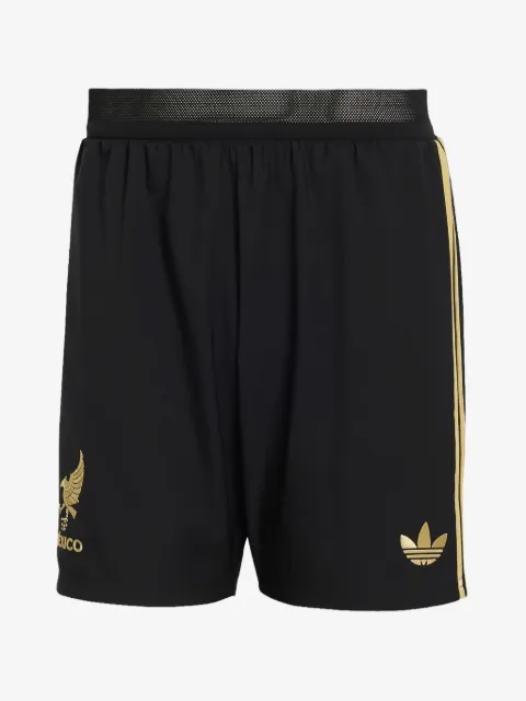 adidas Mexico 2025 Gold Edition soccer shorts