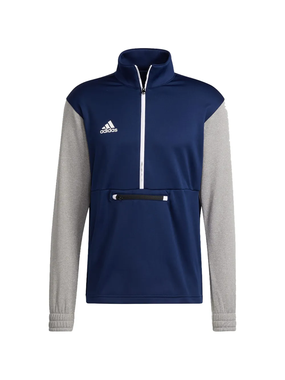 adidas 팀 이슈 하프 지퍼 스웨터 | 블루 | Image 1