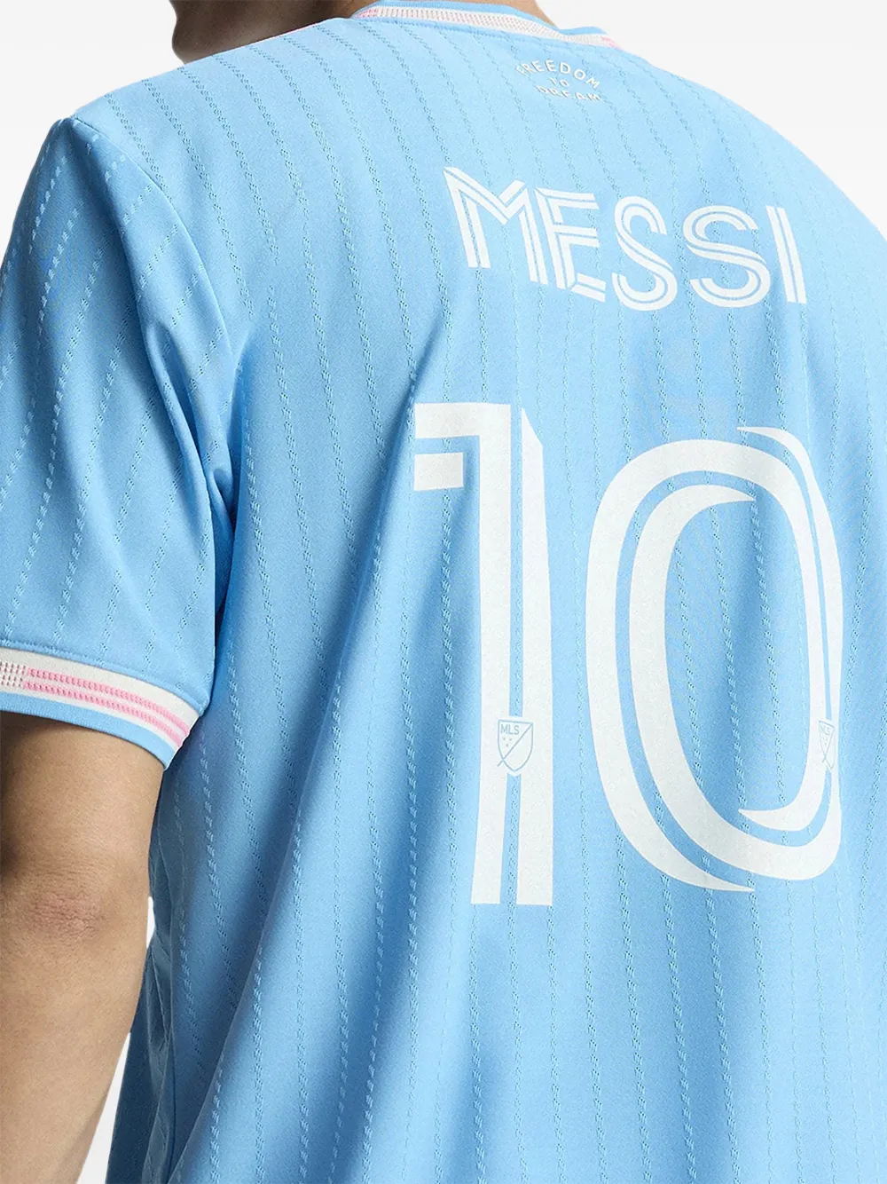 adidas Inter Miami CF Messi performance T-shirt Blauw