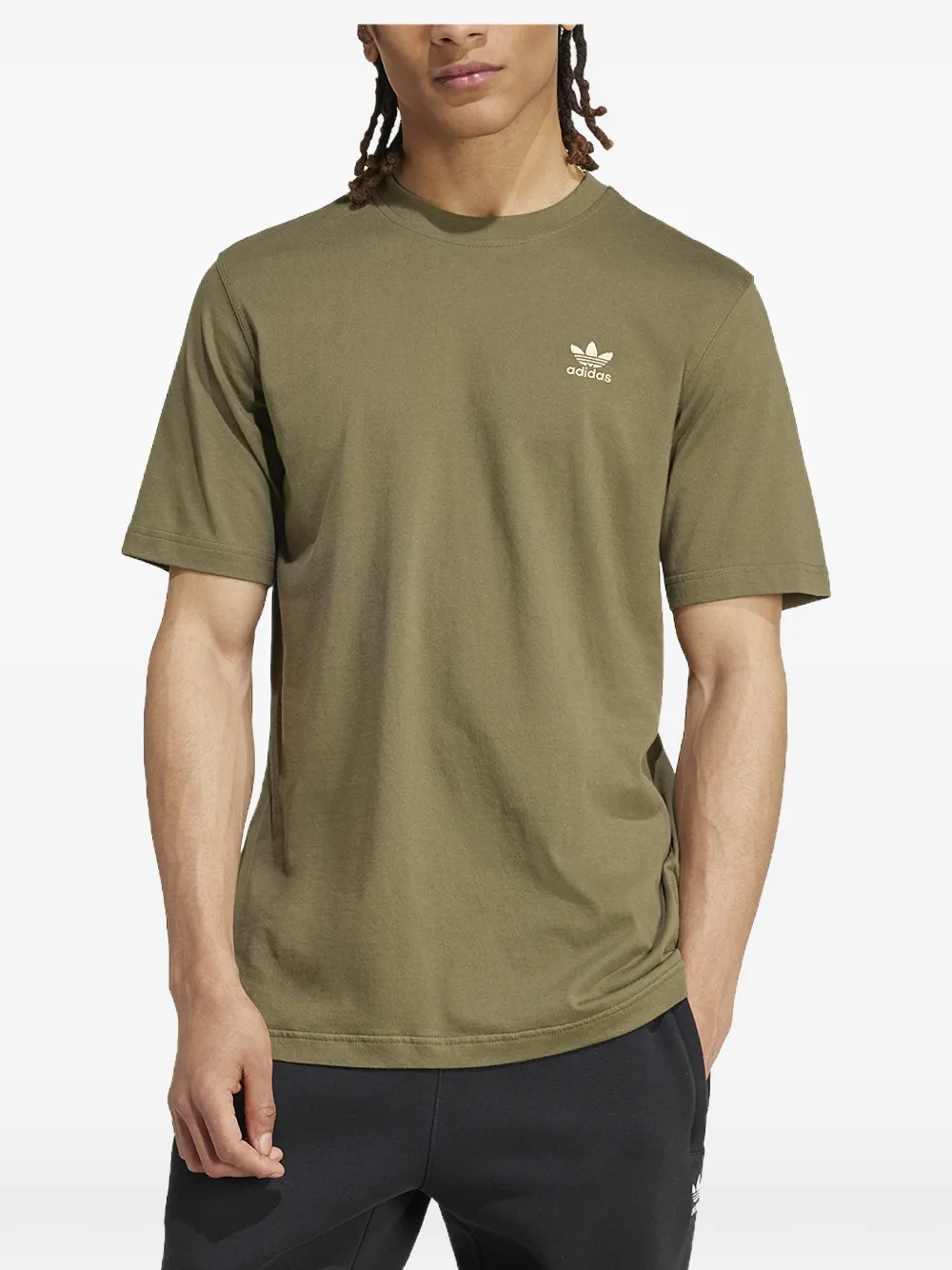 adidas Trefoil Essentials T-shirt Groen