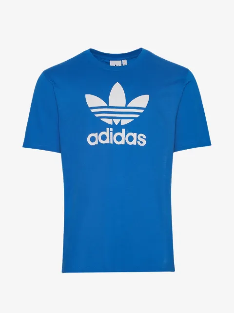 adidas Trefoil logo-print T-shirt