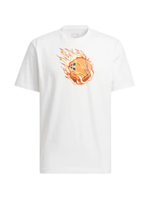 adidas graphic-print T-shirt