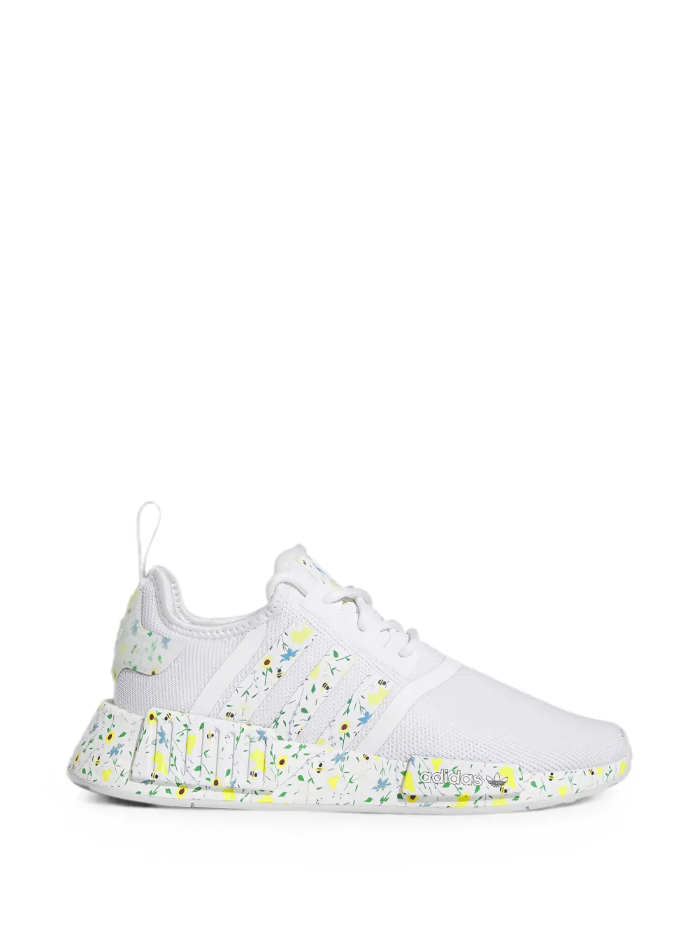 adidas Kids NMD R1 floral-print sneakers Wit