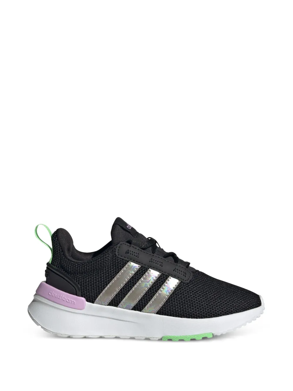 adidas Kids Sneakers Racer TR21K Core Black/Beam Green - Nero