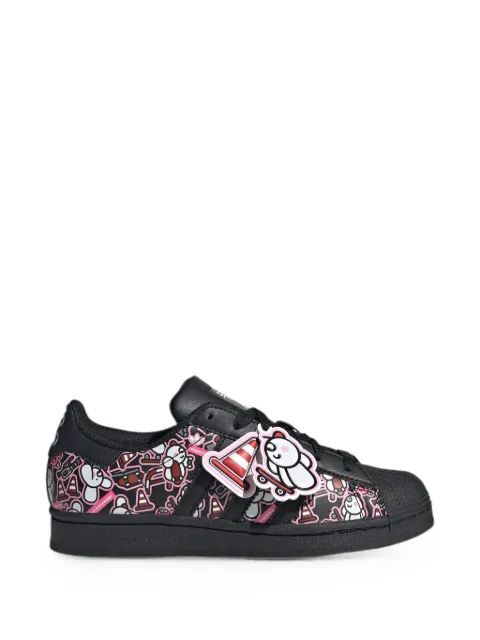 adidas Kids x James Jarvis baskets Superstar Core Black