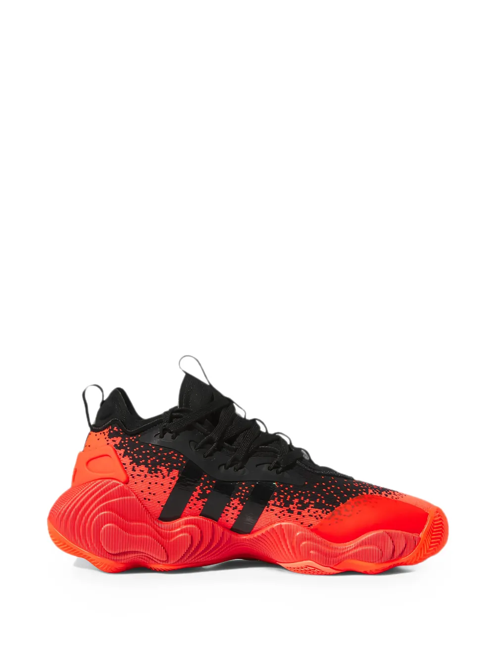 adidas Kids Sneakers Trae Young 3 Core Black/Solar Red - Rosso