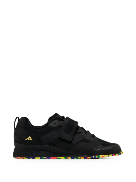 adidas Adipower 3 "Core Black/Gold Metallic" sneakers