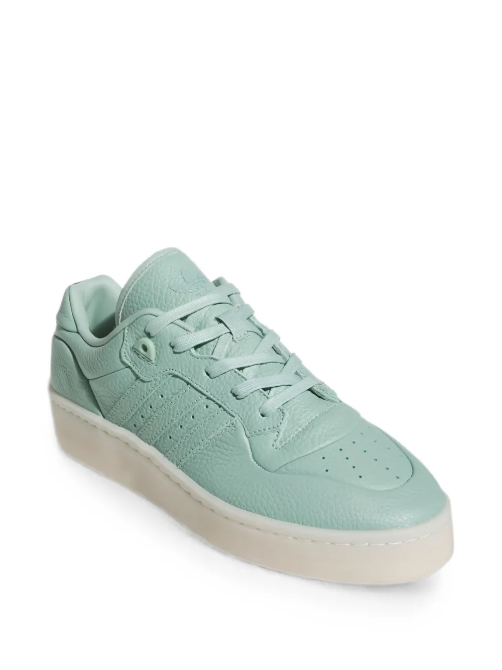adidas Rivalry Lux Low sneakers van bewerkt leer Groen