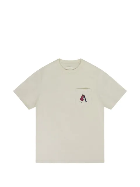 Aimé Leon Dore Seasonal Citrus embroidered-pocket T-shirt