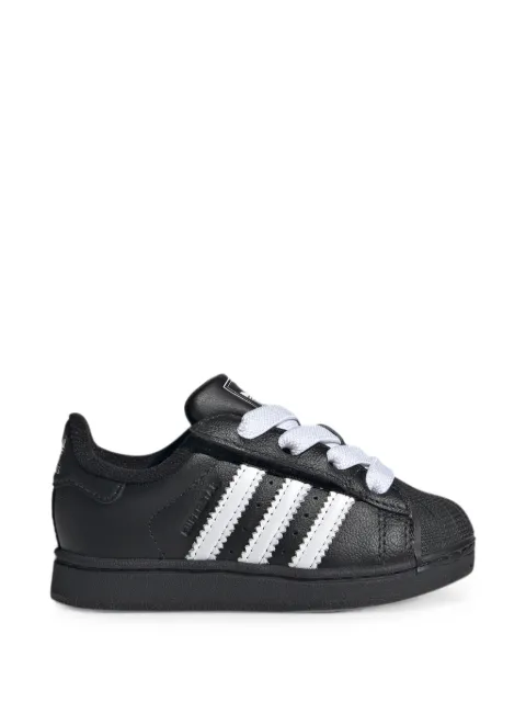 adidas Kids Superstar II shell-toe sneakers