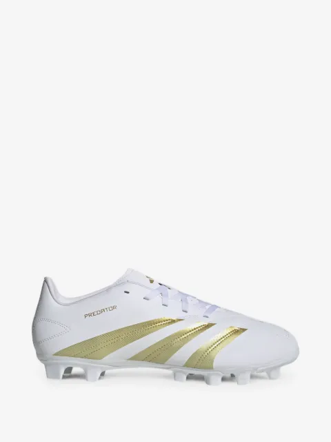 adidas Predator Club "Footwear White/Gold Metallic" sneakers