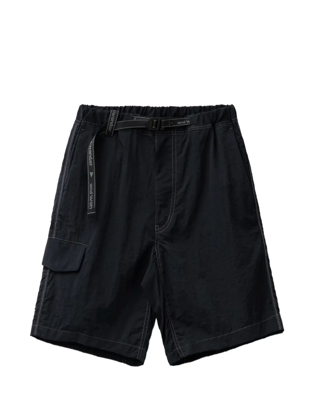 and Wander NY Taffeta Hiker shorts - Nero