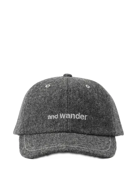 and Wander wool melton cap