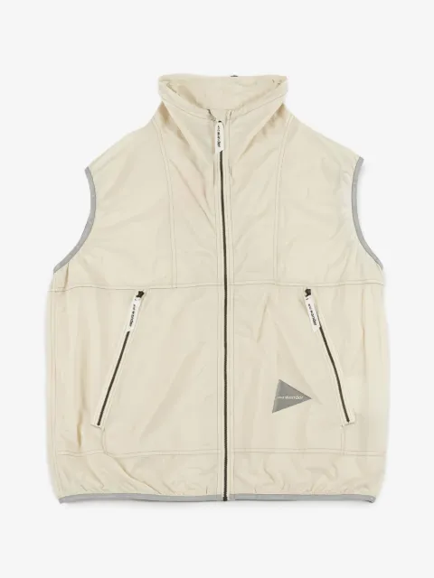 and Wander Pertex logo-print wind vest