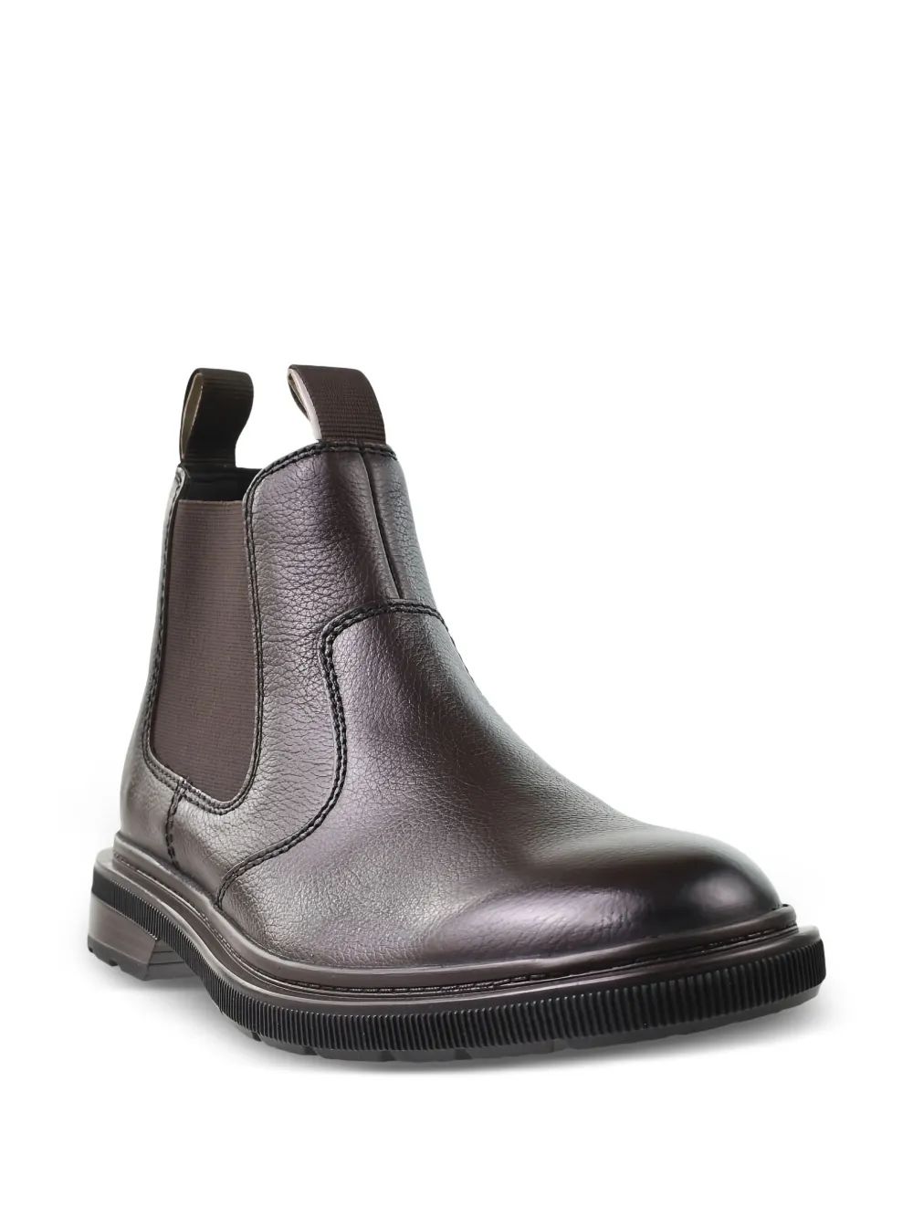 Clarks Originals Burchill Up leren Chelsea laarzen Bruin