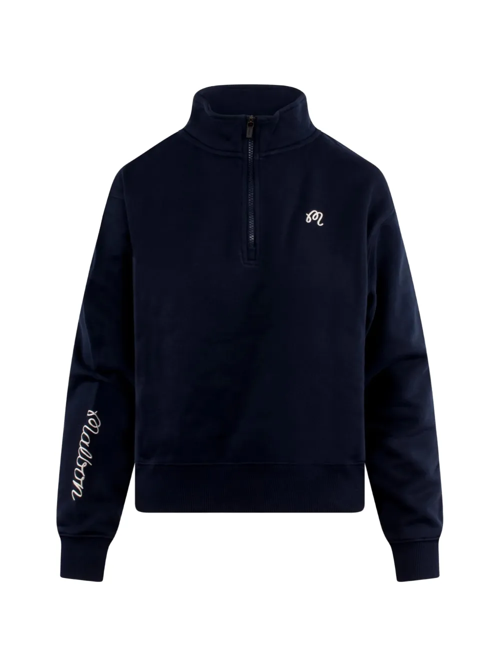 Malbon Golf Delilah quarter-zip sweater - Blu