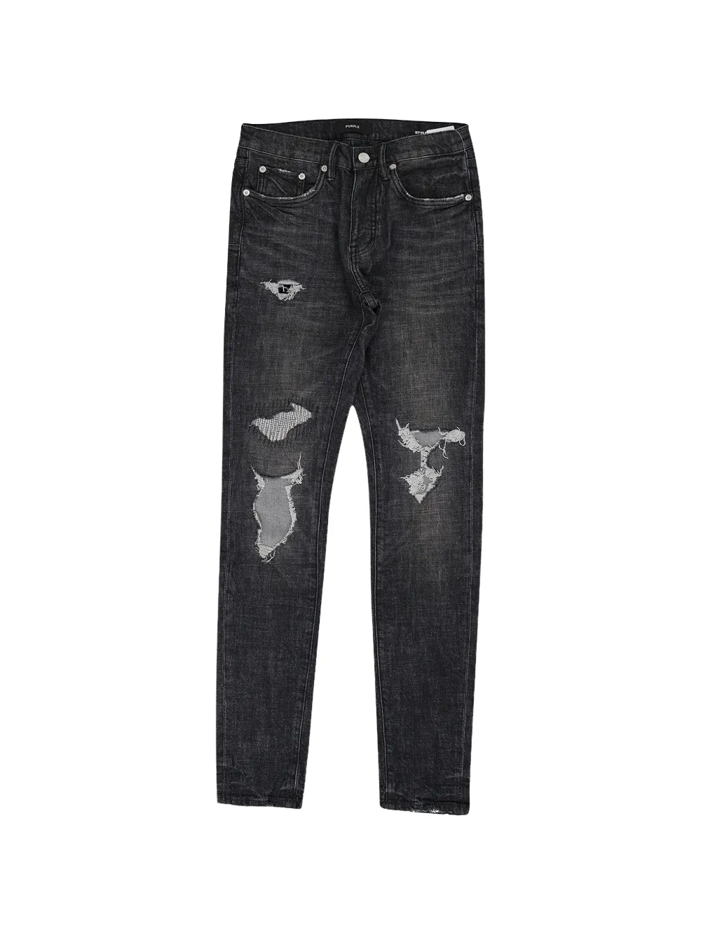 Purple Brand distressed jeans - Nero
