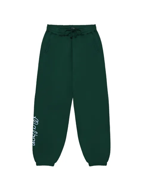 Malbon Golf Clubhouse logo-embroidered track pants