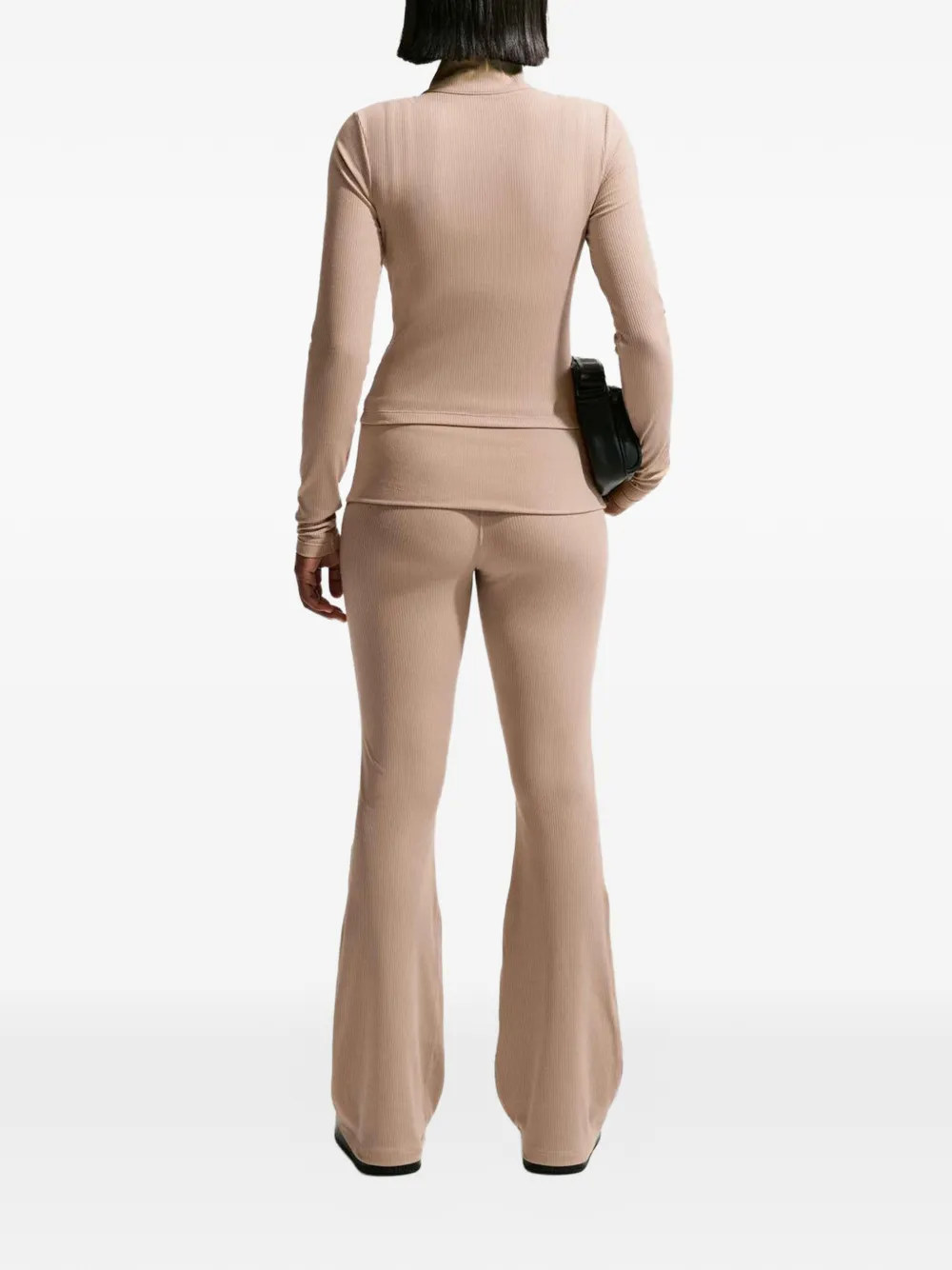 Nike Chill trui met kwart rits Beige