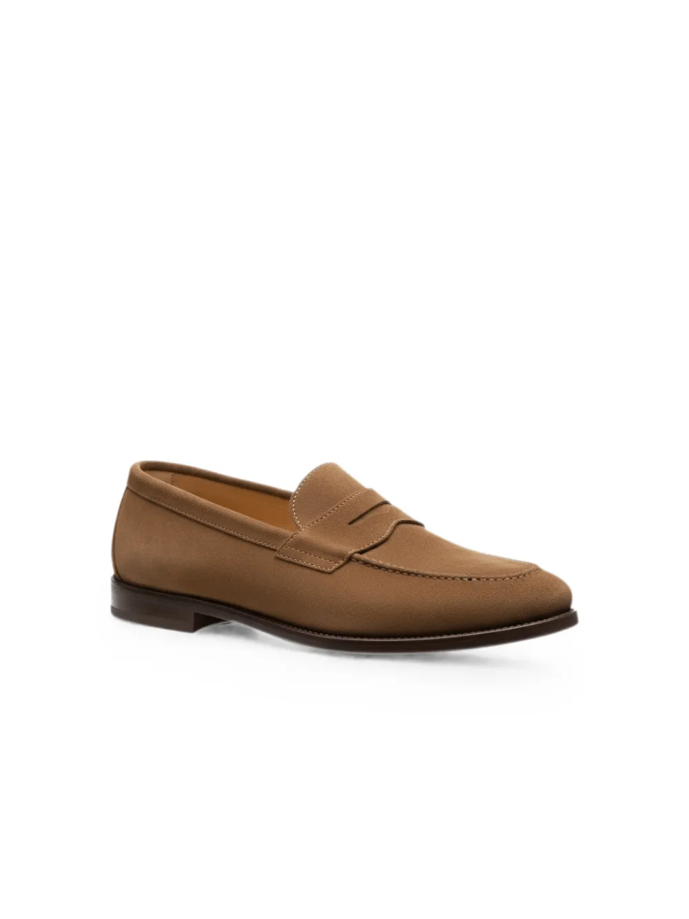 Henderson Baracco suede penny loafers Bruin