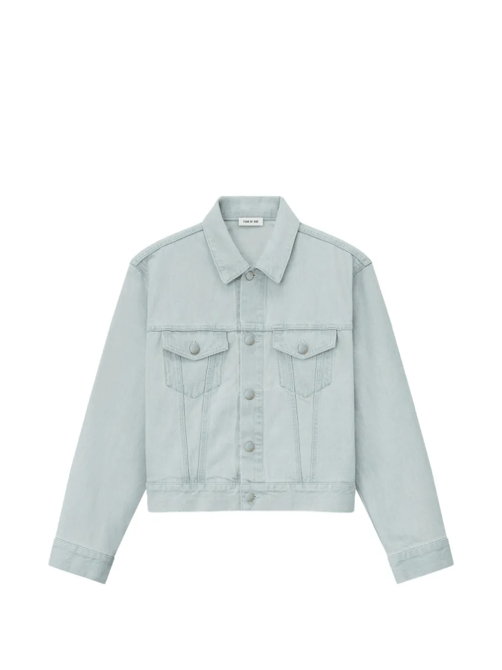 Fear Of God button-up denim jacket - Blu