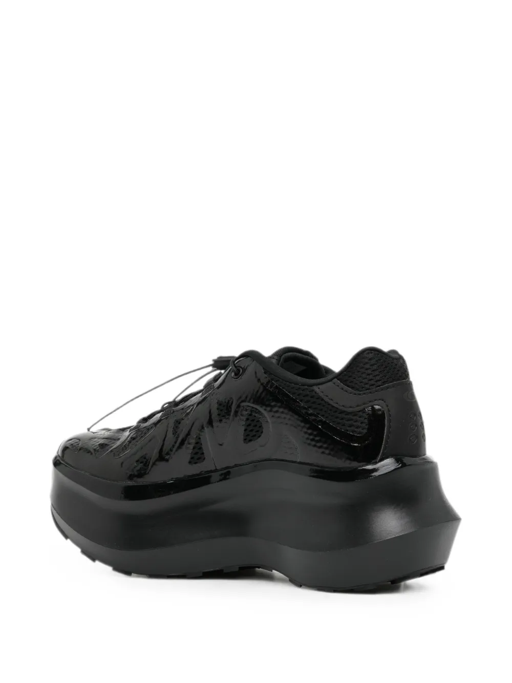 Comme Des Garçons XT-Whisper Void Platform trainers Zwart
