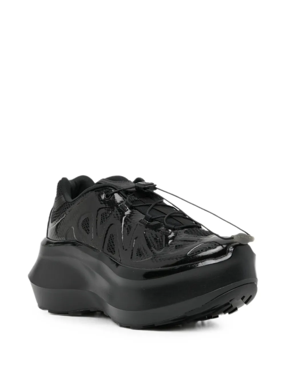 Comme Des Garçons XT-Whisper Void Platform trainers Zwart