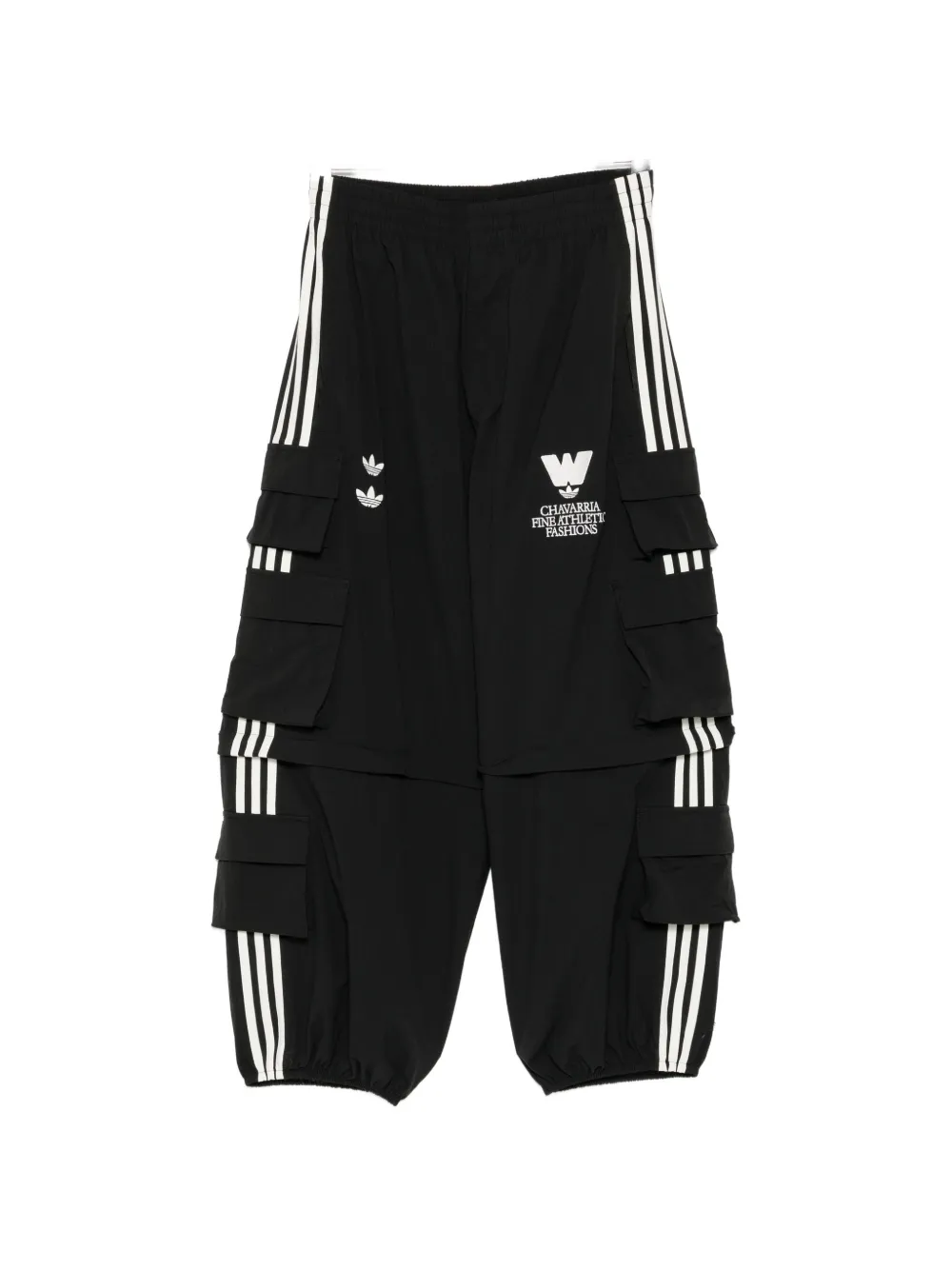 adidas cargo-pocket track pants - Nero