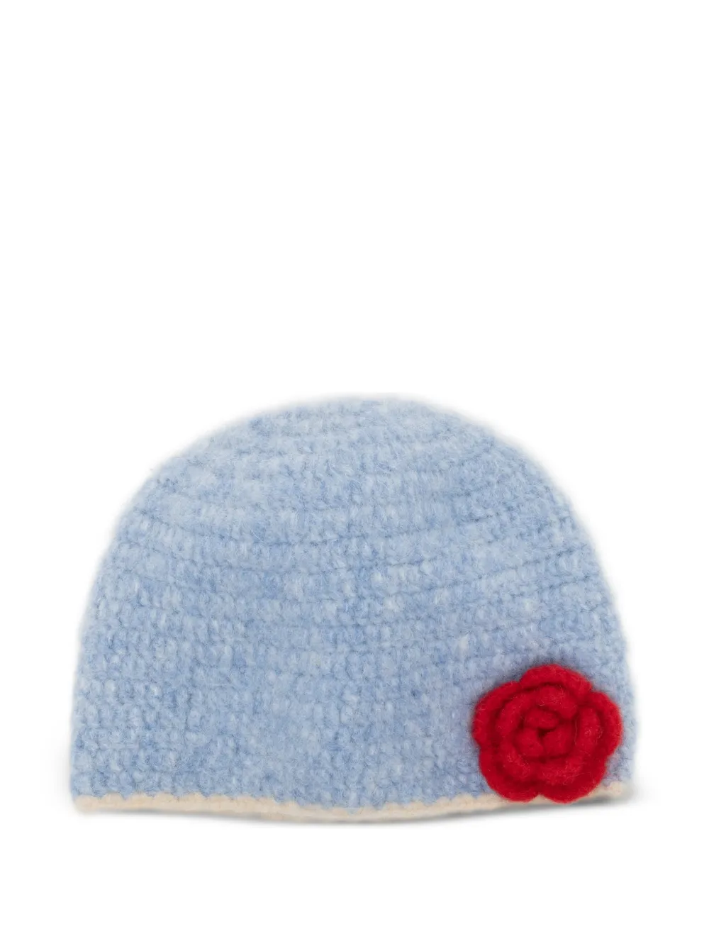 ROCKFISH flower-patch beanie hat - Blu