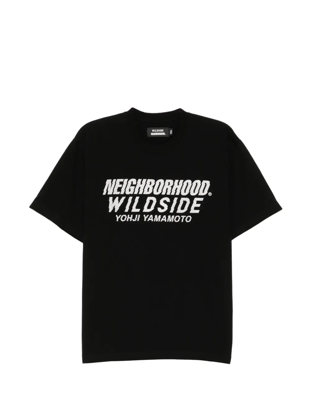 Yohji Yamamoto x Neighborhood short-sleeved T-shirt - Nero