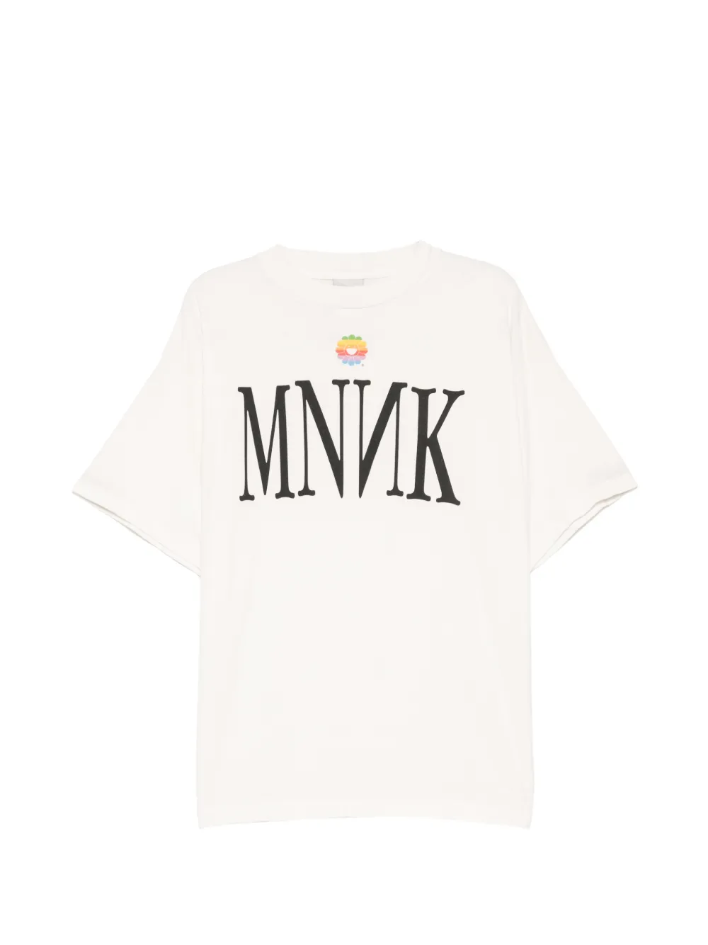 Le Mont Saint Michel logo-print T-shirt