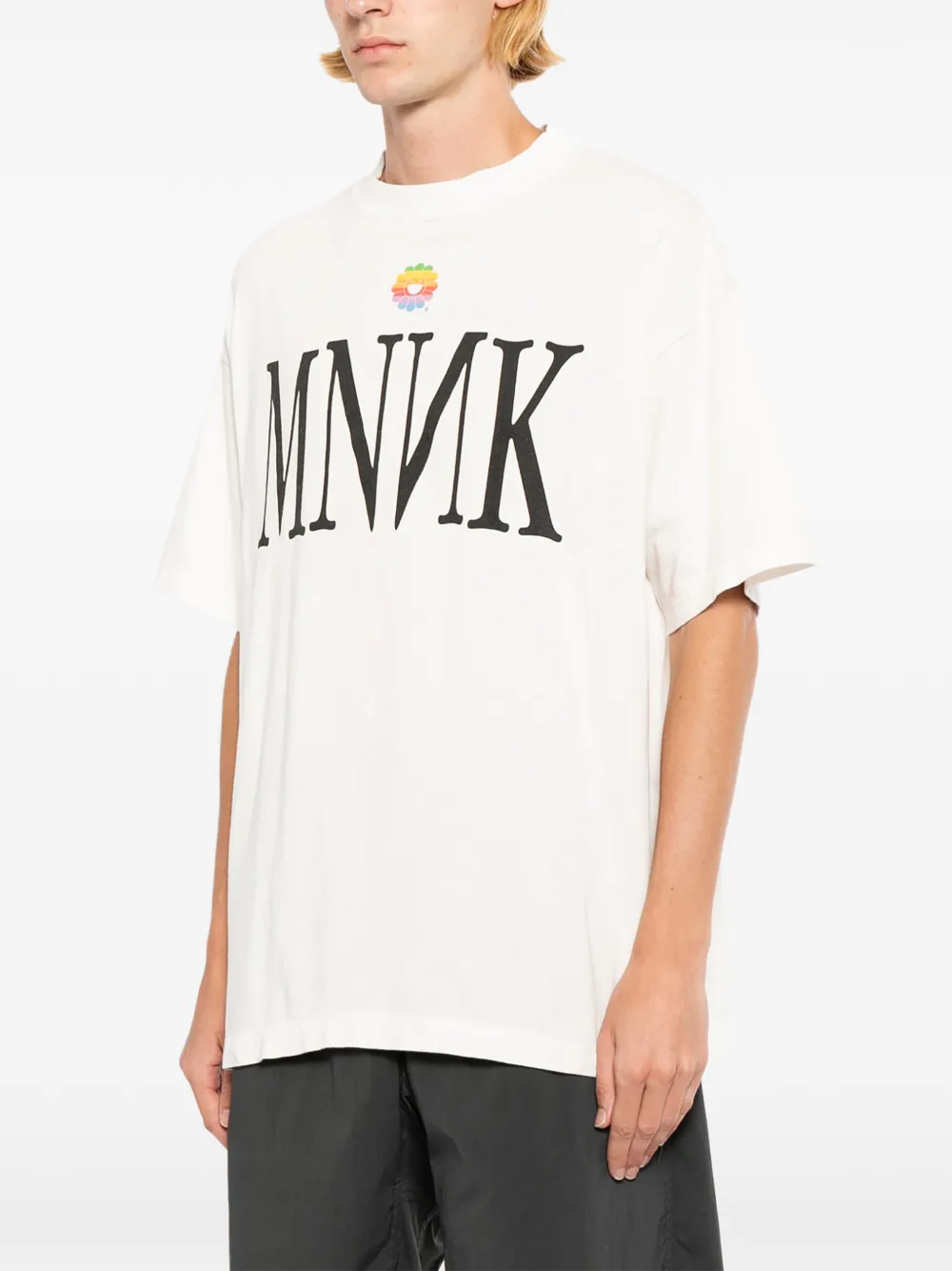 SAINT MXXXXXX T-shirt met logoprint Wit