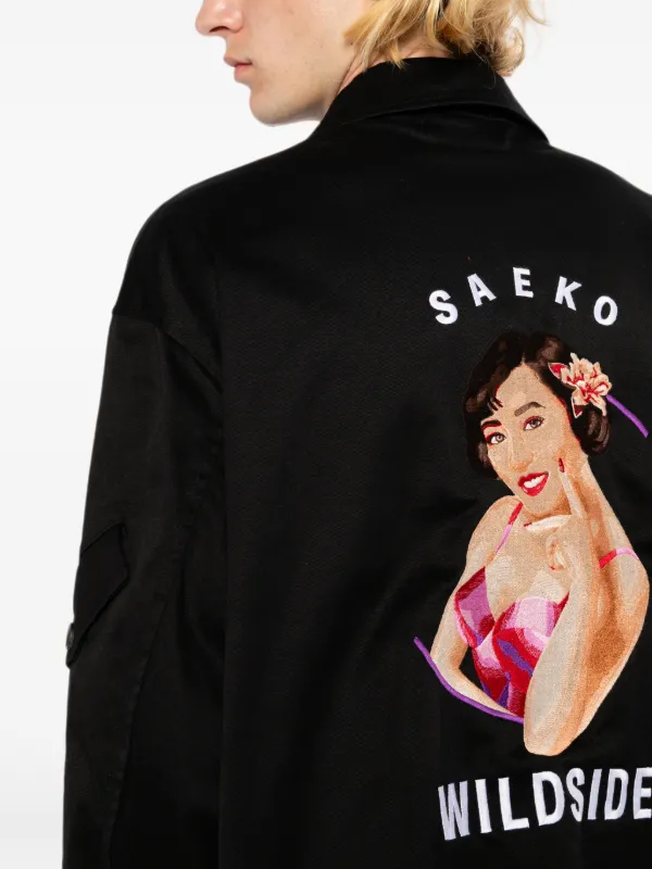 Yohji Yamamoto x Saeko Tsuemura チノジャケット | ブラック