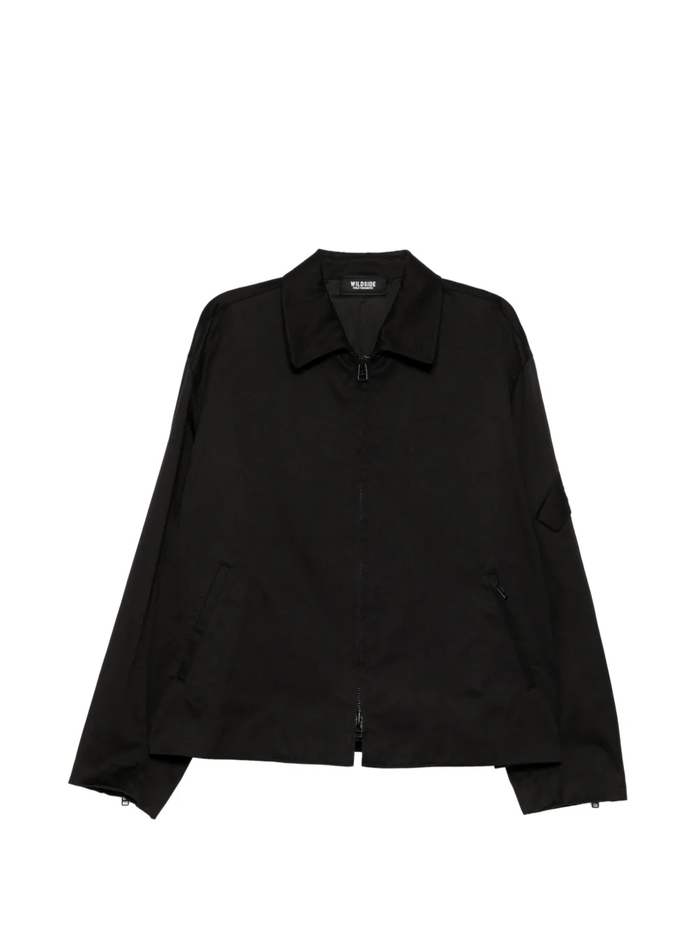 Yohji Yamamoto xSaeko Tsuemura cotton chino jacket - Nero