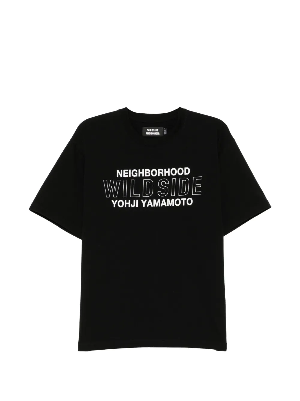 Yohji Yamamoto xNeighborhood short-sleeves T-shirt - Nero