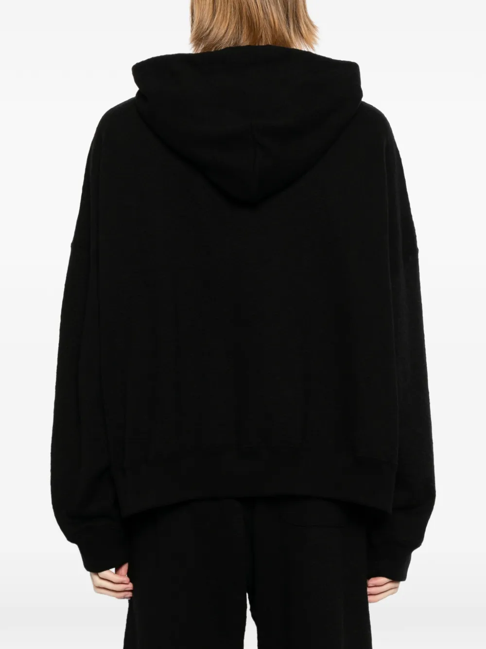 SAINT MXXXXXX Hoodie met Mononoke-print Zwart