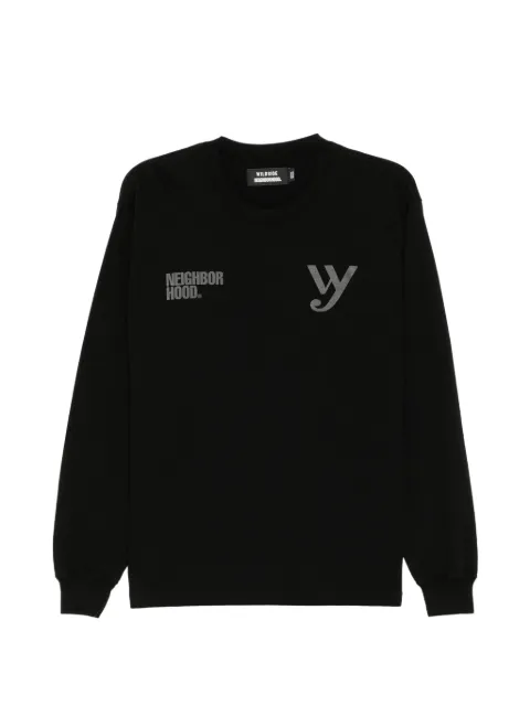 Yohji Yamamoto x Neighborhood long-sleeved T-shirt
