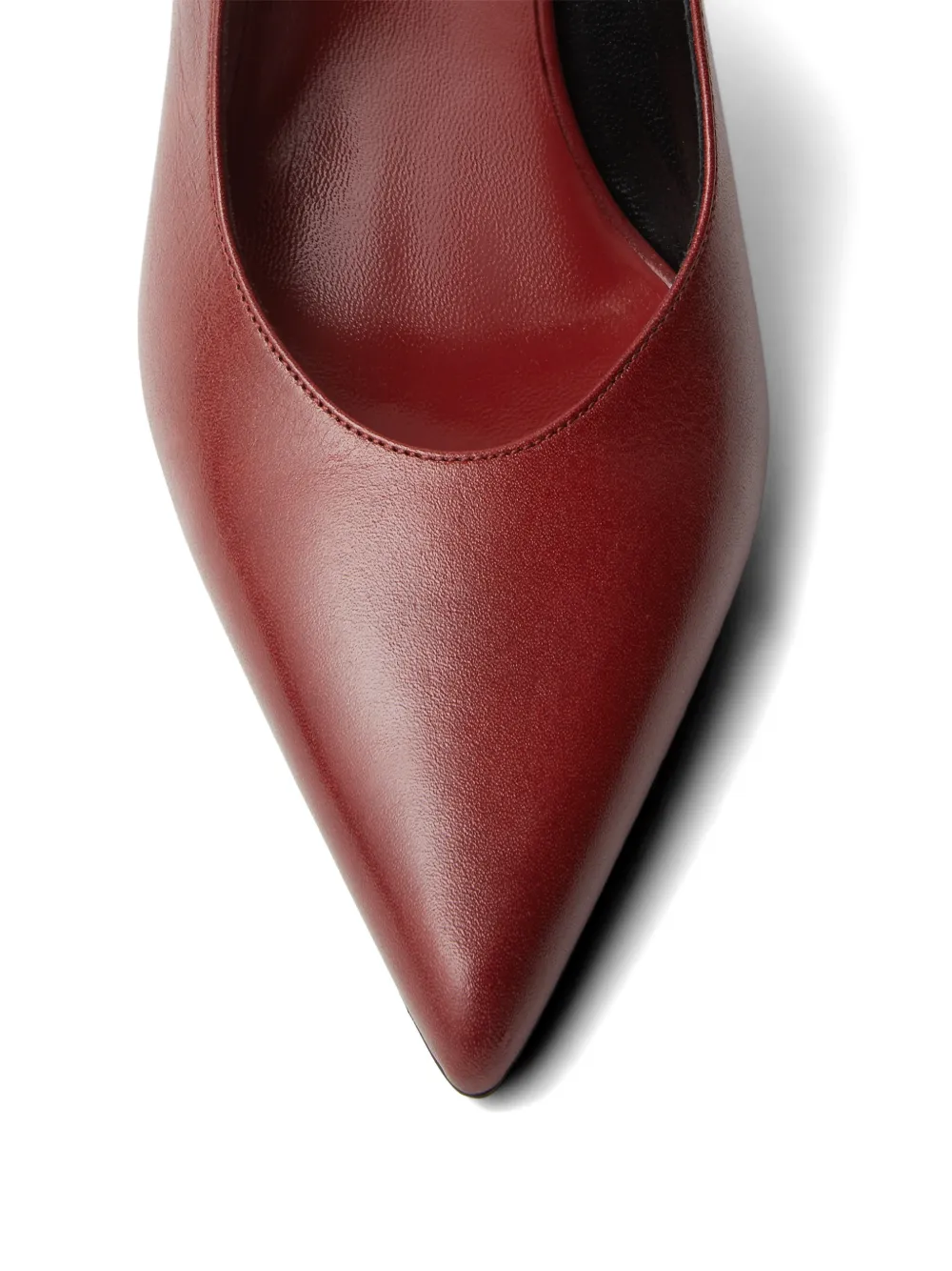 Versace Nyx leren slingback pumps Rood