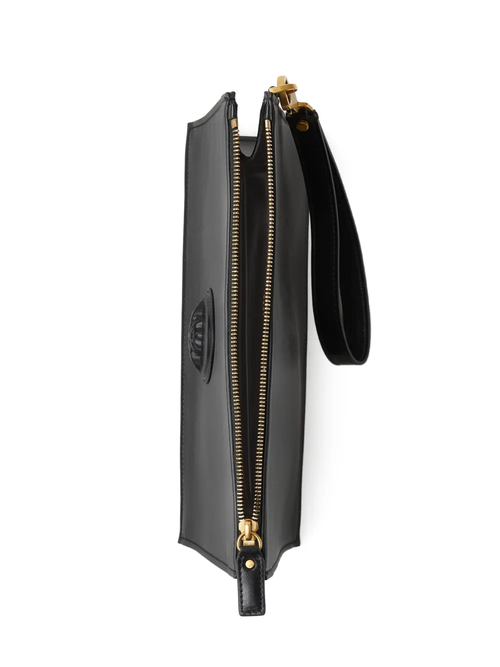 Versace Lou leren buidel Zwart